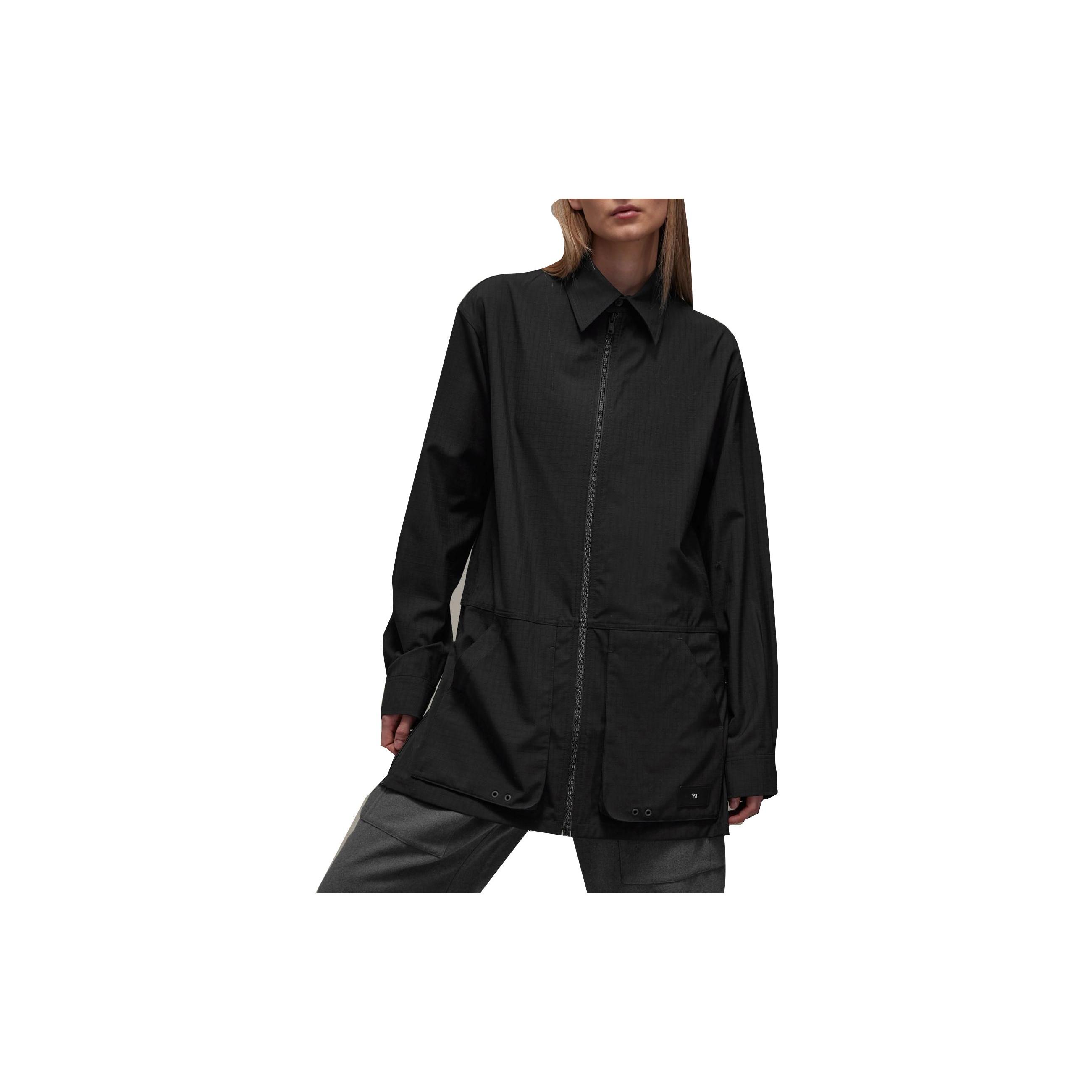 

Новая куртка-рубашка Y 3 из рипстопа на молнии IL2039 M