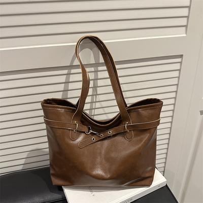 Fashion Autumn New Design Pu Fabric Shoulder Bag New Women's Bag Trend Versatile Simple Bag