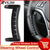 Bluetooth-compatible Switch Universal 6 Keys Wireless Control Steering Wheel Buttons For Car Radio DVD Player Multimedia Player