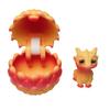 New 3D Printing Flip Cover Cute Little Dragon+Dragon Egg Set Simulation Dragon Egg Toy Model Desktop Ornament Kids Birthday Gift