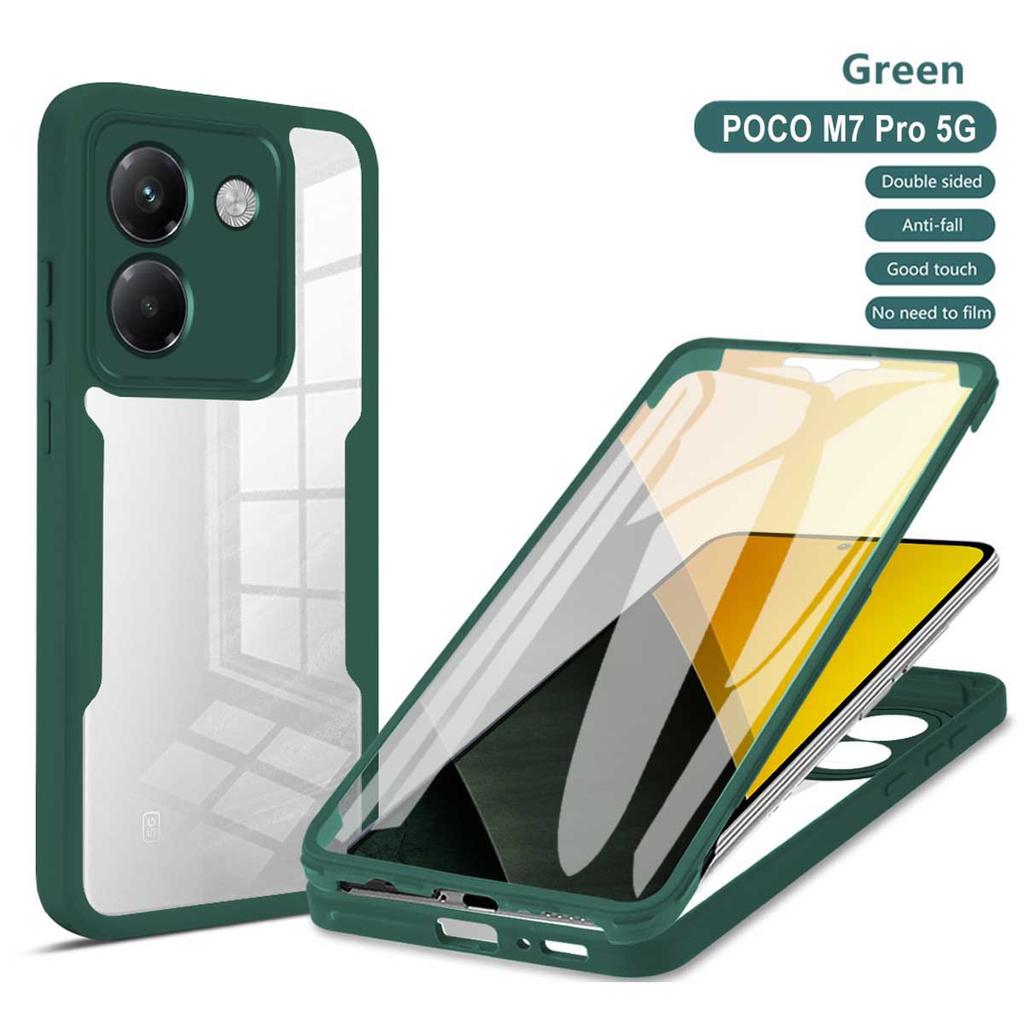 Pro Mi Poco M7 M6 F7 F6 F5 Pro Nárazuvzdorné a proti pádu 360 Plně obalené pouzdro na telefon Pro Mi Poco F7 Ultra