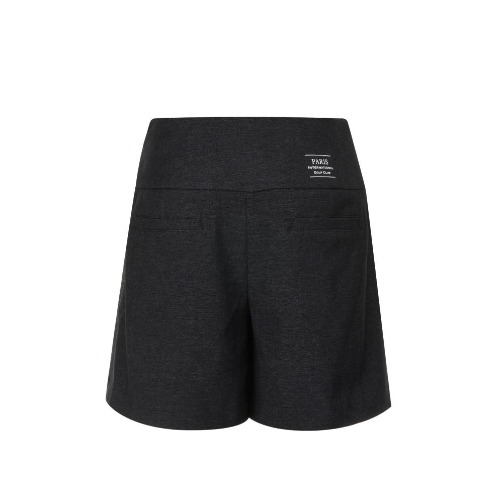PIGC Women'S Denim-Like Skirt Culottes Black (Lfcq40139)