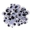Plastic Kids Toys Wiggling Moving Eyes DIY Dolls Materials Plush Panda Eye 3D Dolls Accessories