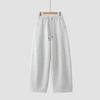 2026 Spring Women's High-Waisted Drapey Wide-Leg Cotton Blend Pants - Loose, Slimming, and Versatile.
