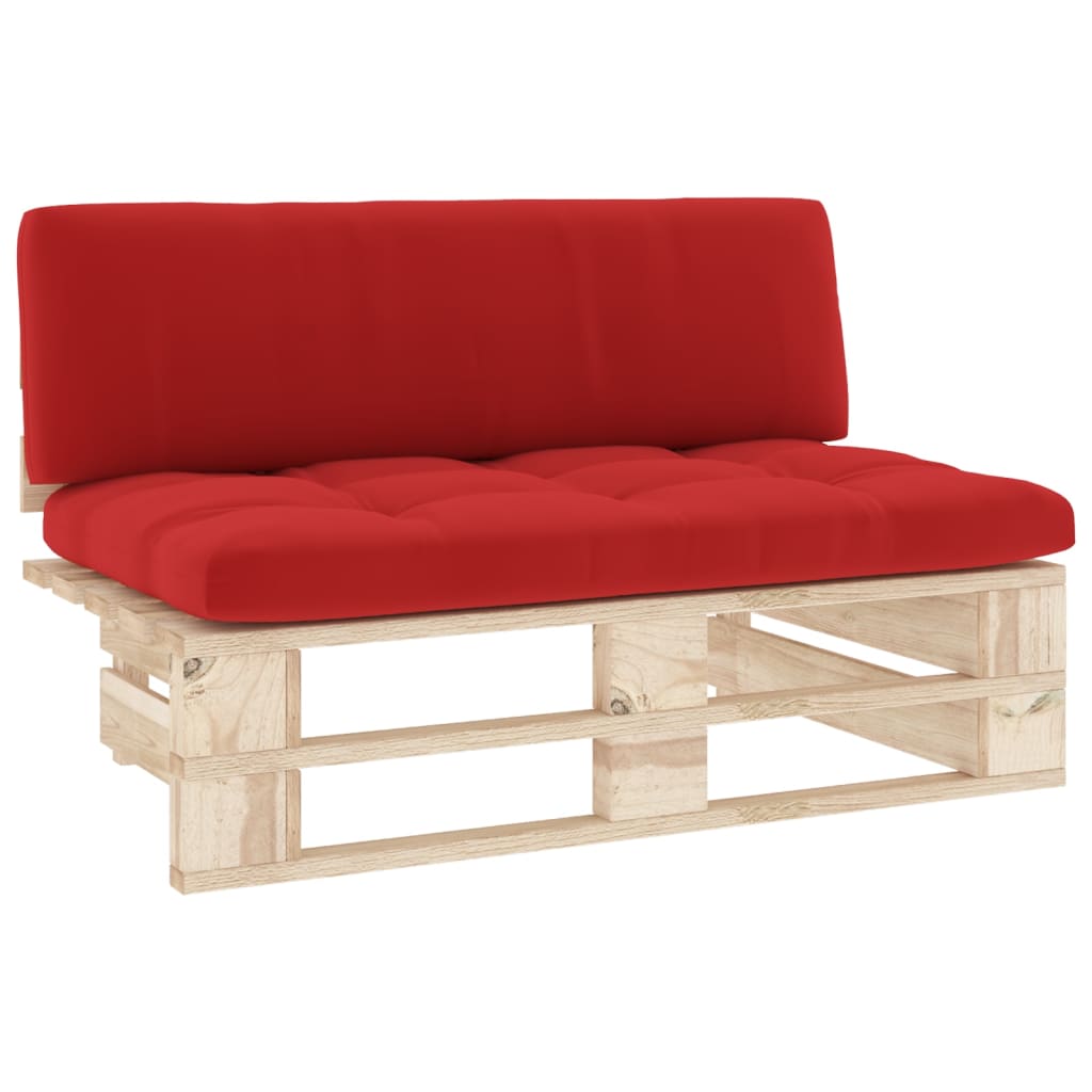 Vidaxl Ogrodowa Sofa Środkowa Z Palet, Impregnowane Drewno Sosnowe