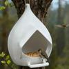 Hanging Wild Bird Feeder Waterproof Feeding Station Garden Bird Feeder Dispenser