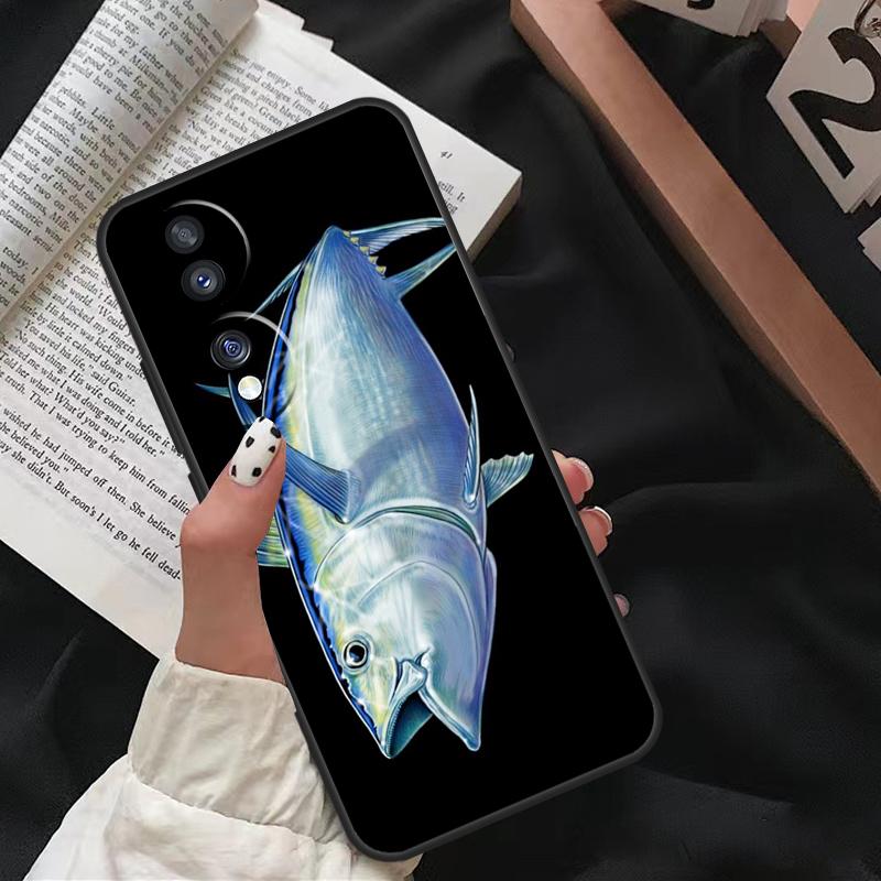 Bluefin Tuna For Honor Magic 8 Pro 6 5 7 Lite Case For Honor 200 400 50 70 90 X8b X9a X9b X9c X9d Win RT