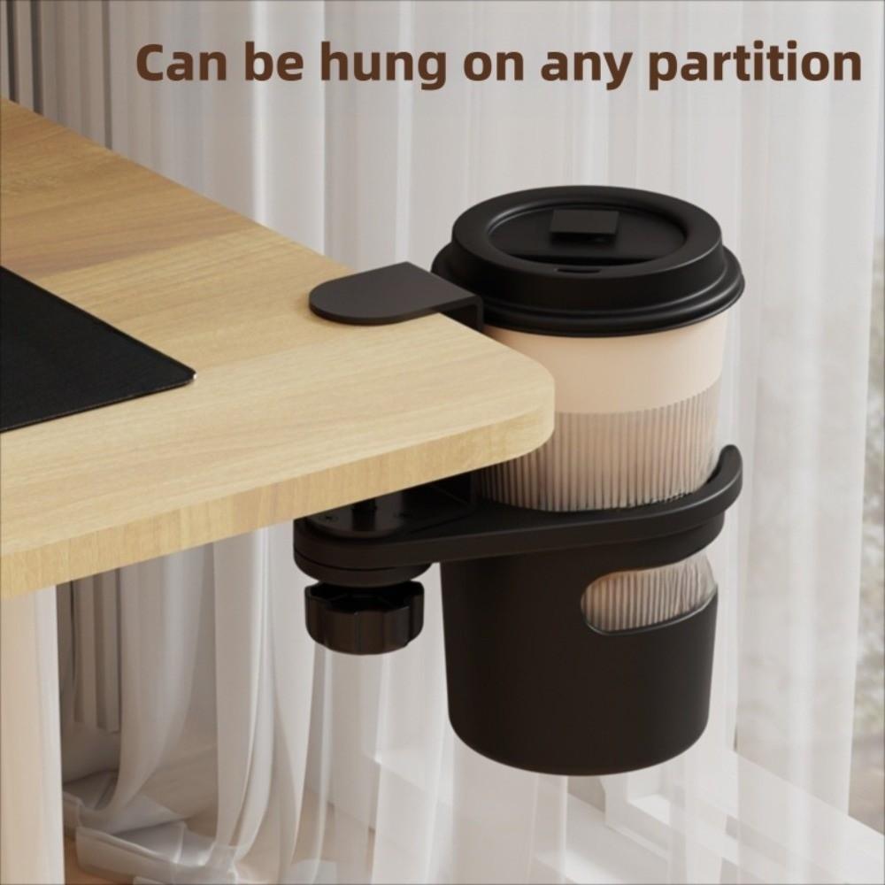 Adjustable Rotating Water Cup Holder Anti Spill Coffee Storage Rack  Dormitory