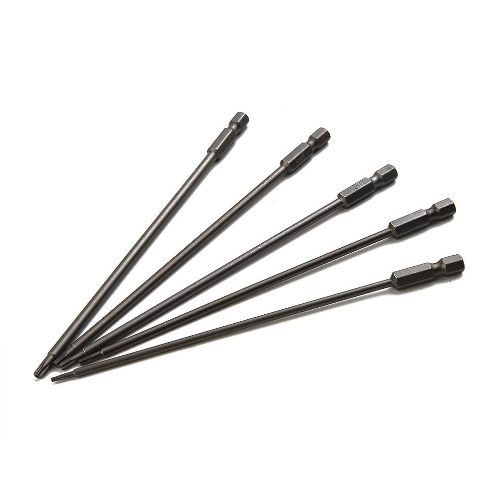 11pcs 150mm Long Magnetic Torx Screwdriver Bits Electric Screwdriver Head -T40