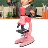 Kids Microscope Set Clr Image Source Science Educational Magnifier Toy with LED Light
