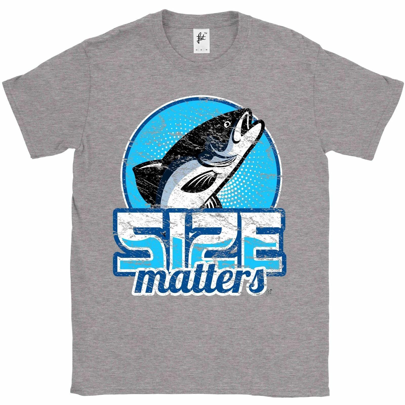 Size Matters - Perfect Trophy Fishing Fan Hobbyist Mens T-Shirt XS