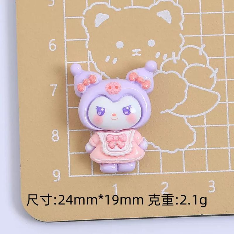 10 шт. Новые Кавайные Мультяшные Милые Банты Животные Серия Смола Скрапбукинг DIY Бант Декор Аксессуары Поделки A141