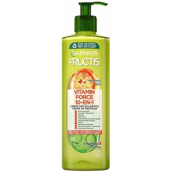Garnier Fructis Fuerza con Vitaminas Crema Sin Aclarado 400 Ml Unisex