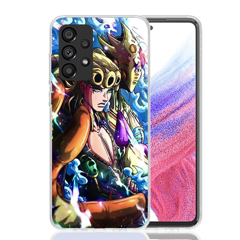 JoJo Adventure Giorno Giovanna Phone Case For Samsung Galaxy A17 A16 A14 A15 A13 A57 A56 A54 A55 A53 A37 A36 A34 A35 A33 A26 A24