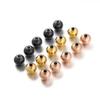 30-100Pcs 3-8mm Stainless Steel Beads Ball Loose Spacer Beads Jewelry Findings for DIY Bracelet Necklace Jewelry Making Supplies
