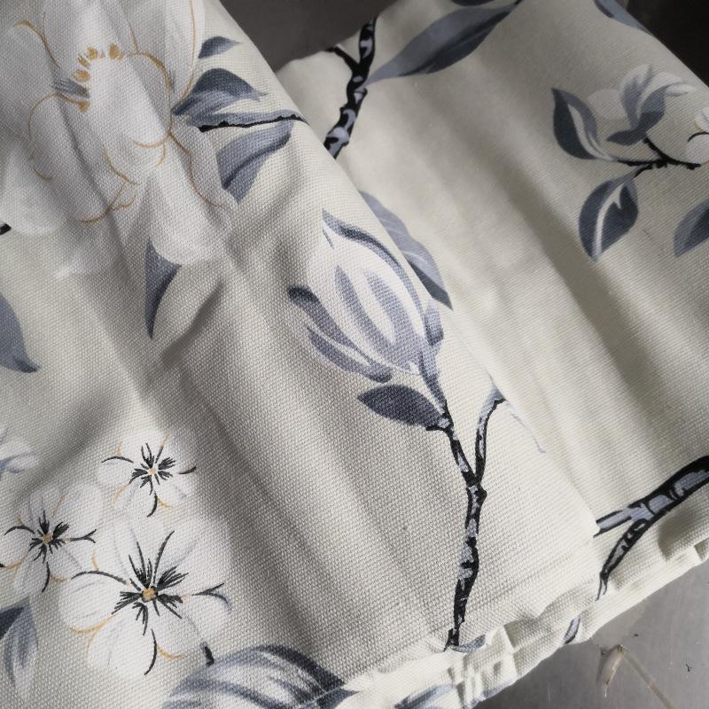 Reines Verdicktes Baumwoll-Bettlaken mit Kissenbezug - Doppelbett, Vier Jahreszeiten