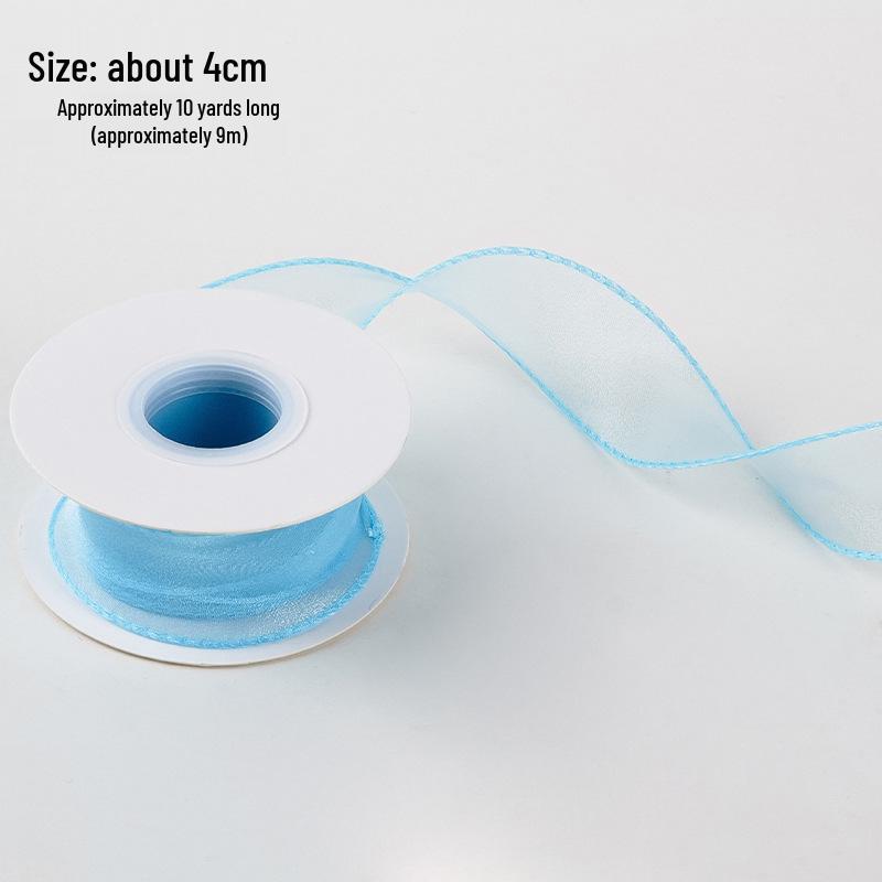 Elegant Fishtail Silk Ribbon for Cake and Bouquet Decoration