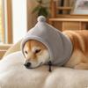 Warm Fleece Animal Hood with Drawstring | Cold-Weather, Dog Neck Warmer