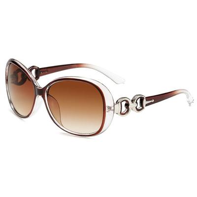 Korean Retro Sunglasses Big Frame Sun Protective UV400 Black Shades for Women Travel Driving Eyewear