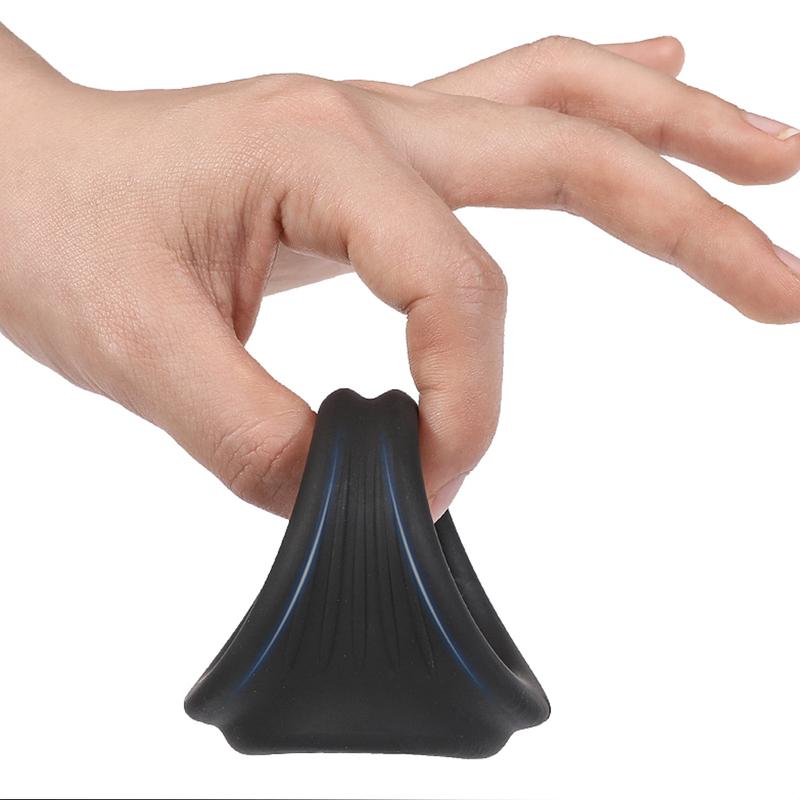 Lock Penis Ring Male Ejaculation Delay Sleeve Reusable Cock Ring Erection Sex Toys For Men Adult Product Silicone Adult Supplies