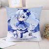 Anime Girl Pillow Cases Decorative Pillows Covers Pillowcase Cushion Cover  Car Decoration Cushions Home Decor Sofa