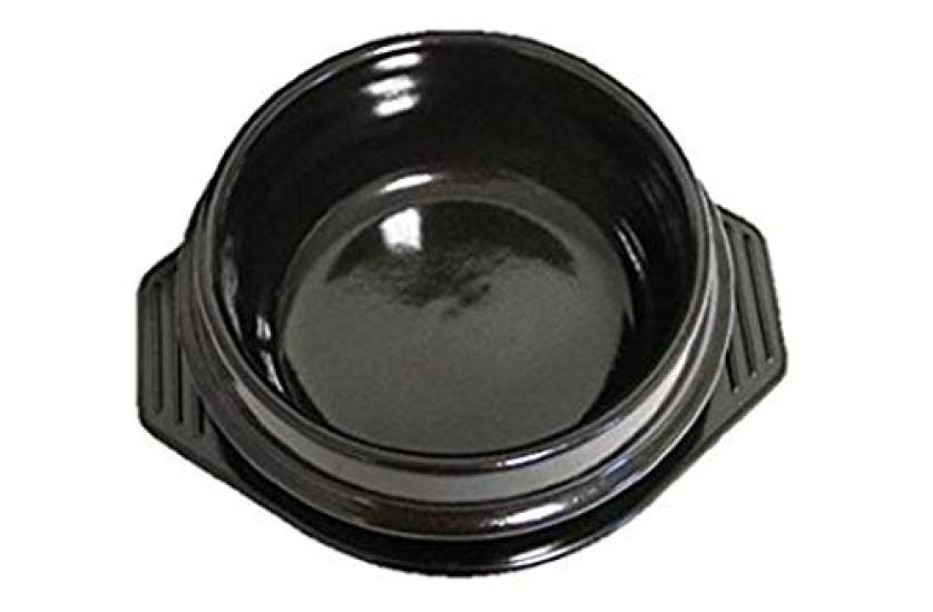 

Глиняный горшок ттокбэги набор 14см (3 Размер) чёрный