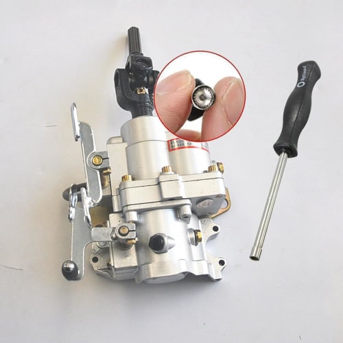 CHANGJIQ Manual Adjustment Tool Kit, Set of 4, 21-Tooth Spline, Double D, 7-Tooth Spline, Pac-Man Repair Tool, Engine Tool, Repair Kit for Small Motor