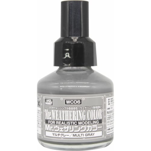 

GSI Creos Mr. Weathering Color Multi Gray 40ml Model Paint WC06