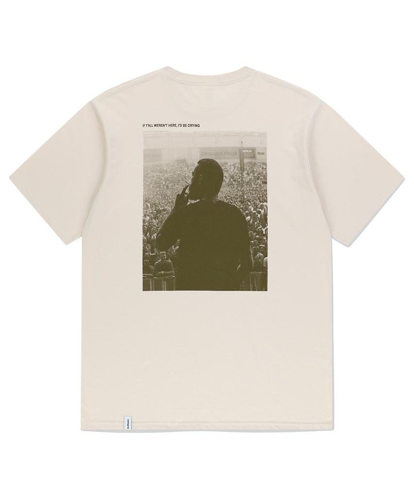 MAHAGRID Smoking Tour Tee Beige(Mg2Emmt523D)