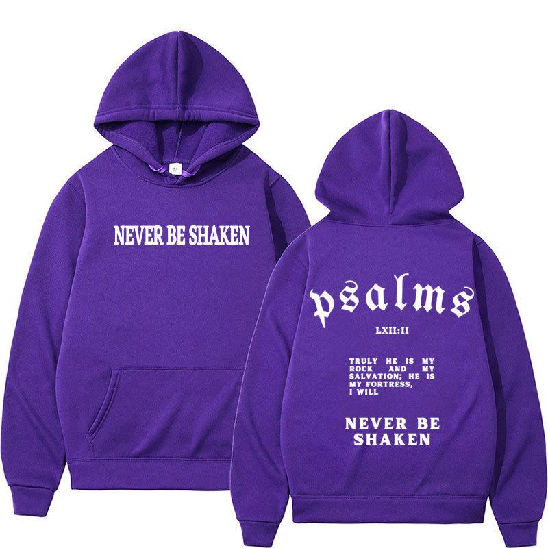 Men'S Aesthetic Christian Setwear Hoodies Bible Verse