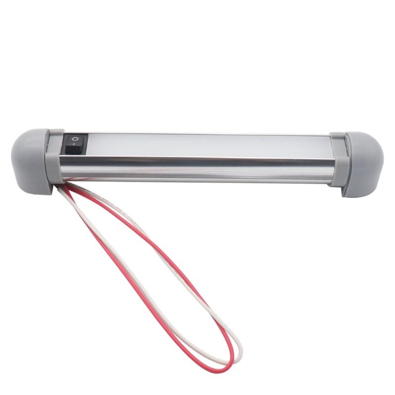 Exterior LED Lamp Bar 180° Rotation for Camper Trailer Truck Caravan Motorhome