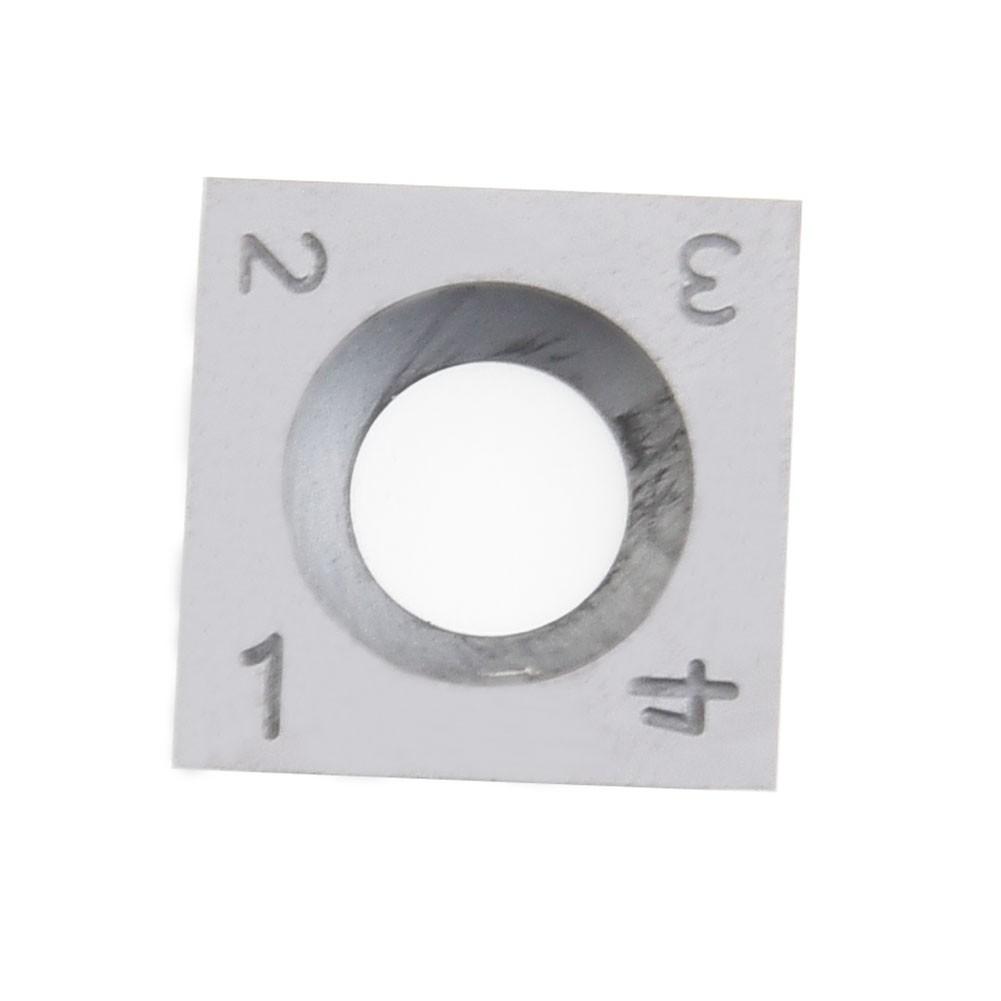 10pcs 14*14mm Carbide Inserts Cutters Square for Woodworking Spiral Planer Head