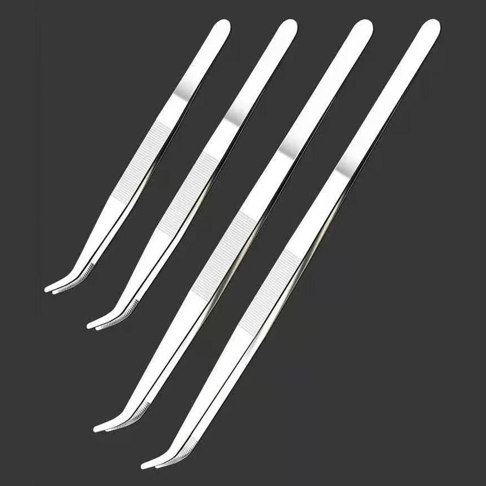 1Pcs Stainless Steel Aquarium Tweezer Long Tong Aquarium Supplies  Pet Shrimp Reef Coral