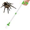 Folding Spider Catcher Long Handle Cockroach Grabber Humane Friendly Spider Trap Tool Pick Up Tool Family Garden Trap Tool