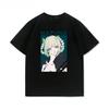 New Japan Anime Unisex Hipster Tshirt CALL OF THE NIGHT COS Fans Printed Shortsleev Tops Streetwear Aesthetic Korea Style Tees