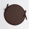 Thickened Sponge Round Chair Pad 30*30CM Washable Circular Chair Cushion With Drawstring Candy Color Stool Cushion