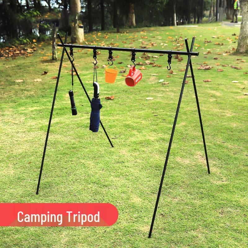 Detachable Outdoor Camping Storage Tripod Rack