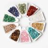 5-8MM Forme de Copeaux Naturels Pierre Non Percée Guérison Cristal Minéral Brut Copeaux de Quartz Spécimen Décoration Aquarium Maison Jardin Vente en Gros