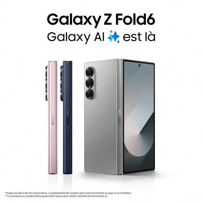 Samsung Galaxy Z Fold6 5G AI Smartphones 12GB RAM/256Go SIM+eSIM