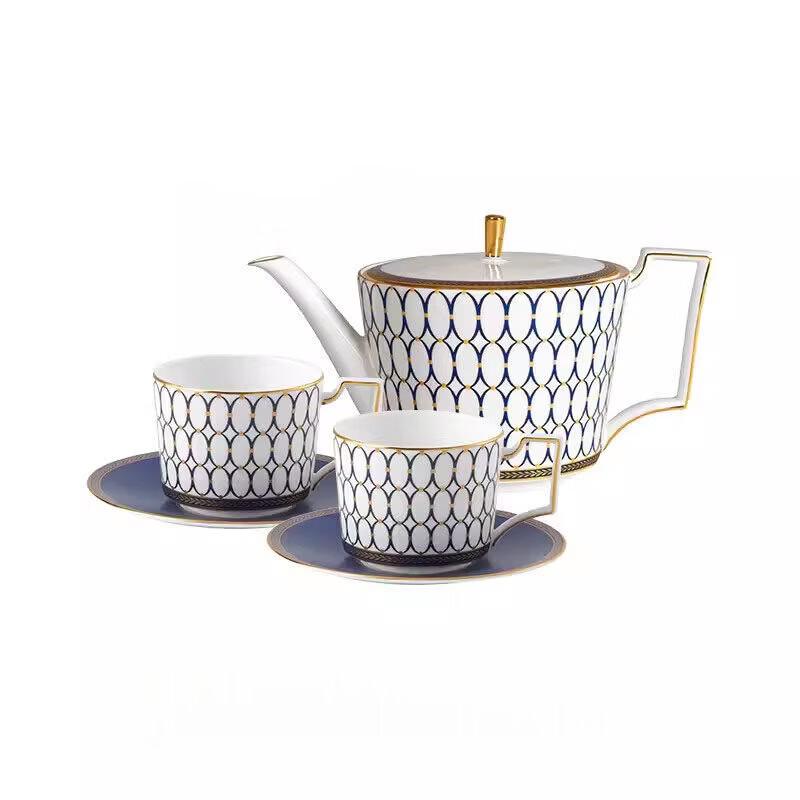 Yu Zhou Bone China Coffee & Tea Set
