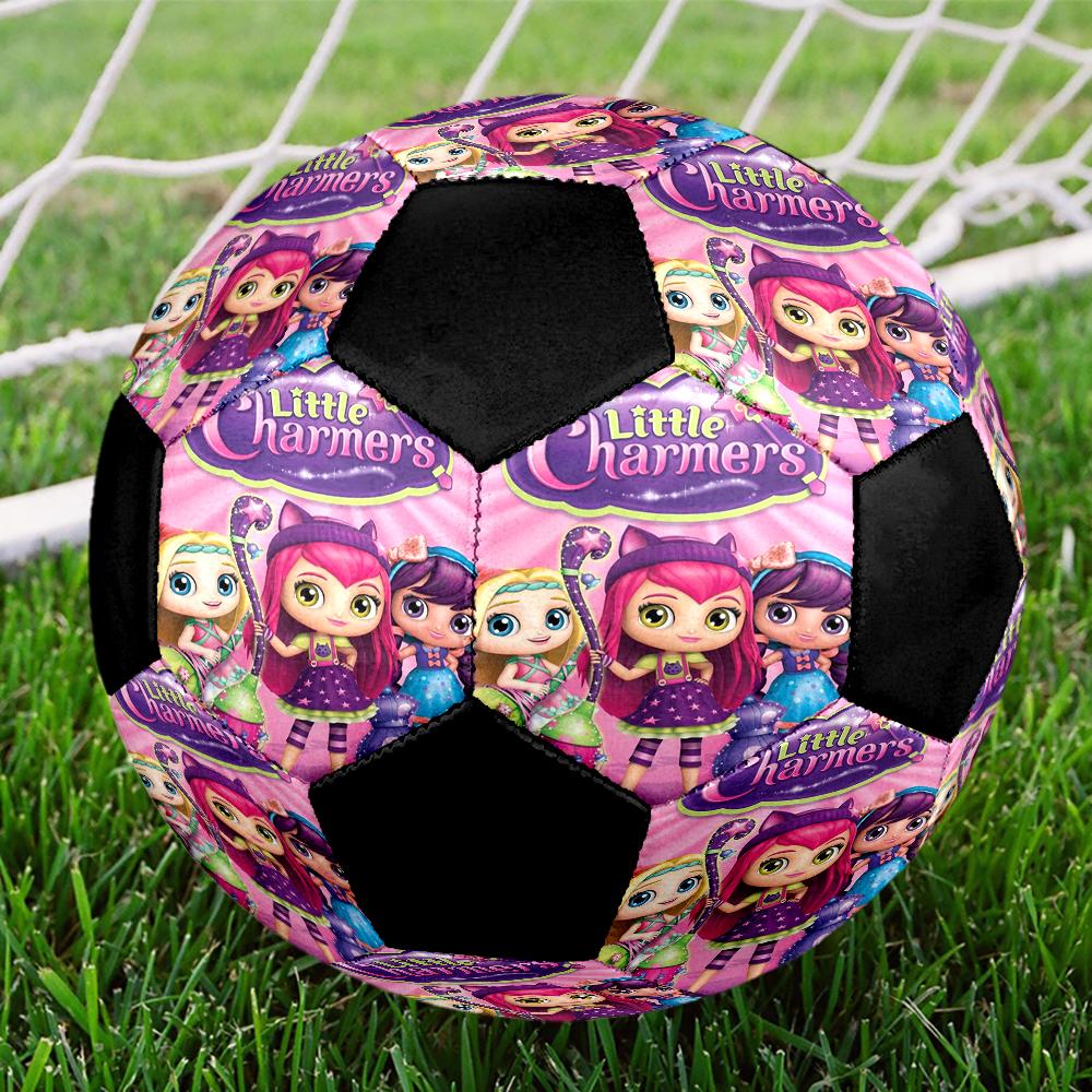 Little Charmers Theme Size 5 Soccer Ball, Suitable for Both Indoor and Outdoor Matches, a Gift Suitable for Everyone.