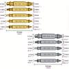 Damaged Screw Extractor Broken Bolt Stripped Set Double Head Tool Easy Out Removal Disassemble Stud Slip Teeth Demolish Remover