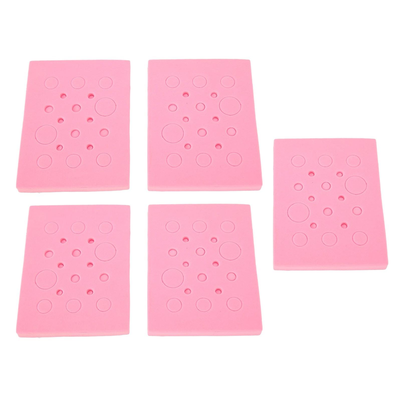 

5 шт. Круглый пенопластовый держатель для пробирок, легко снимаемый, многоразовый, плавающий, держатель для центрифужных пробирок объемом 0,2 мл