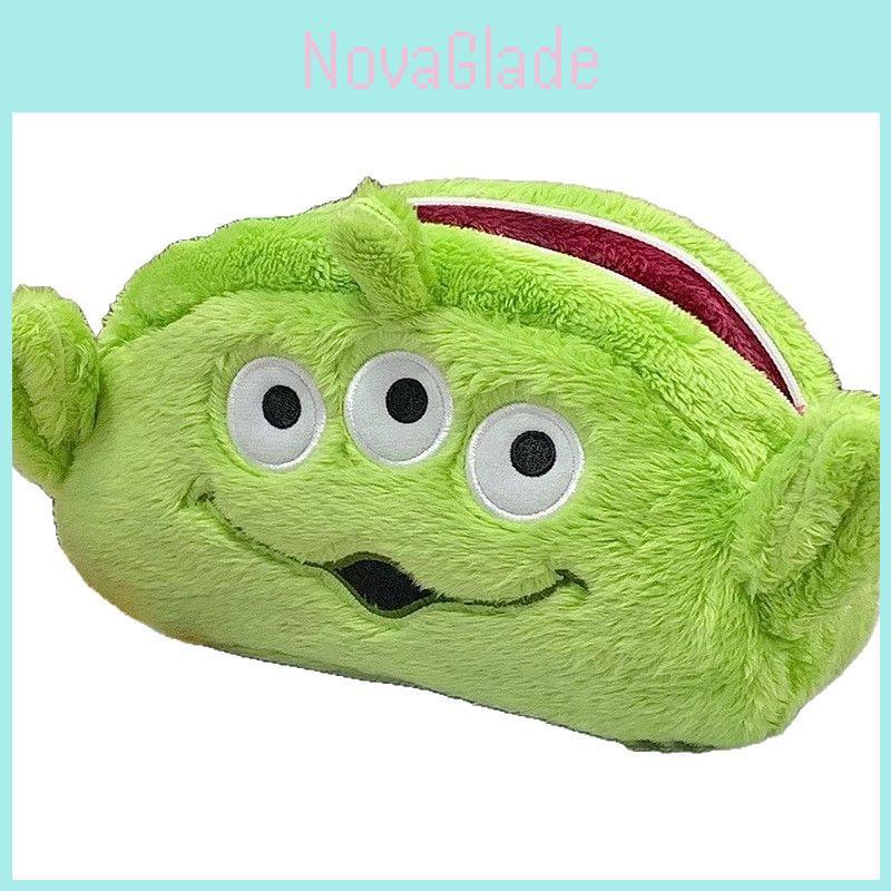 Lotso Alien Plüsch-Federmäppchen mit beidseitigem Design für die Schule und als Geschenk