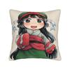 Pillow Case Hakumei and Mikochi Soft  Pillow Cover For Chair Sofa Home Decor Morden Pillowcases