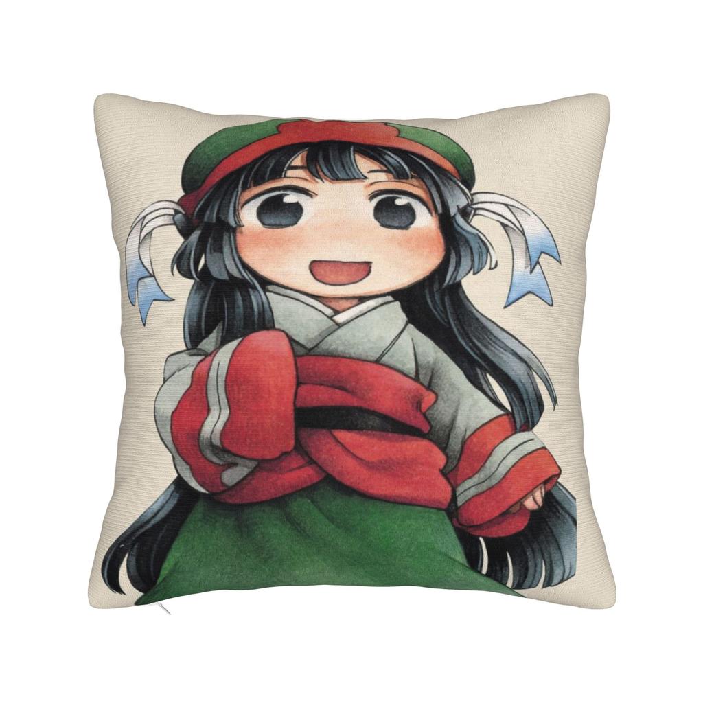 Pillow Case Hakumei and Mikochi Soft Pillow Cover For Chair Sofa Home Decor Morden Pillowcases