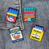 Sardine Can Art Enamel Pin Creative Cartoon Fish Brooch Cute Lapel Badge for Backpack Jacket Hat DIY Accessory