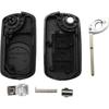 3 Buttons With Uncut Blade Remote Key Fob Case Replacement For Range Rover LR3 2005 2006 2007 2008 2009