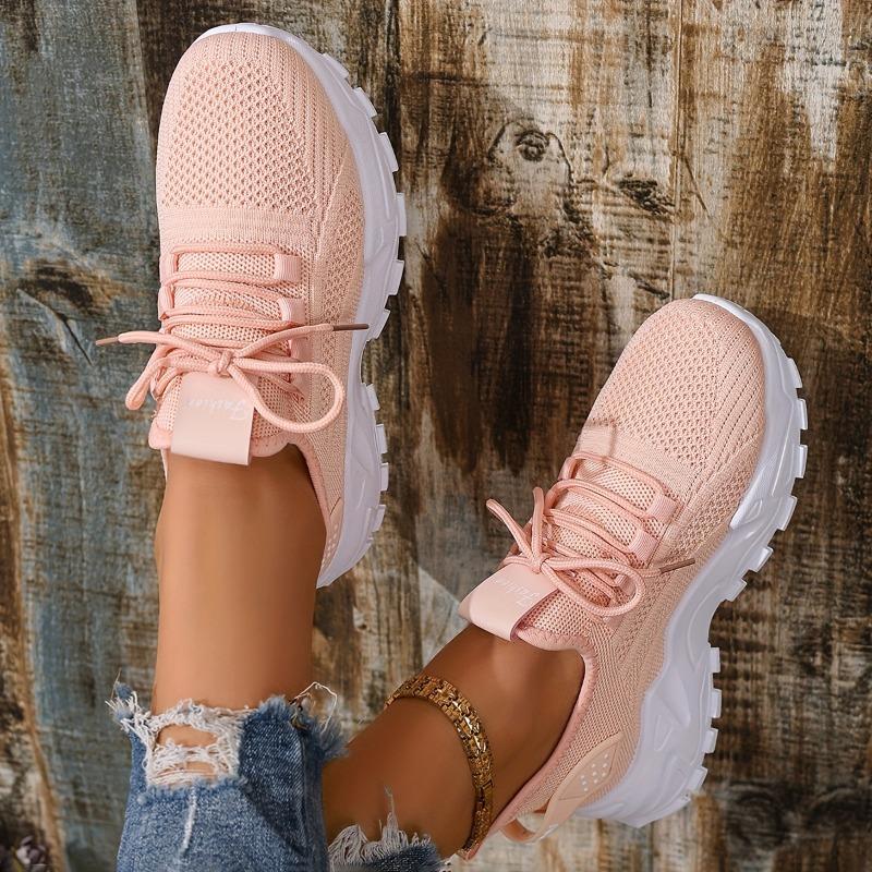 Shoes Female Summer Fashion New Women's Shoes Mesh Breathable Thick Bottom Retro Gump Shoes Korean Sports Shoes