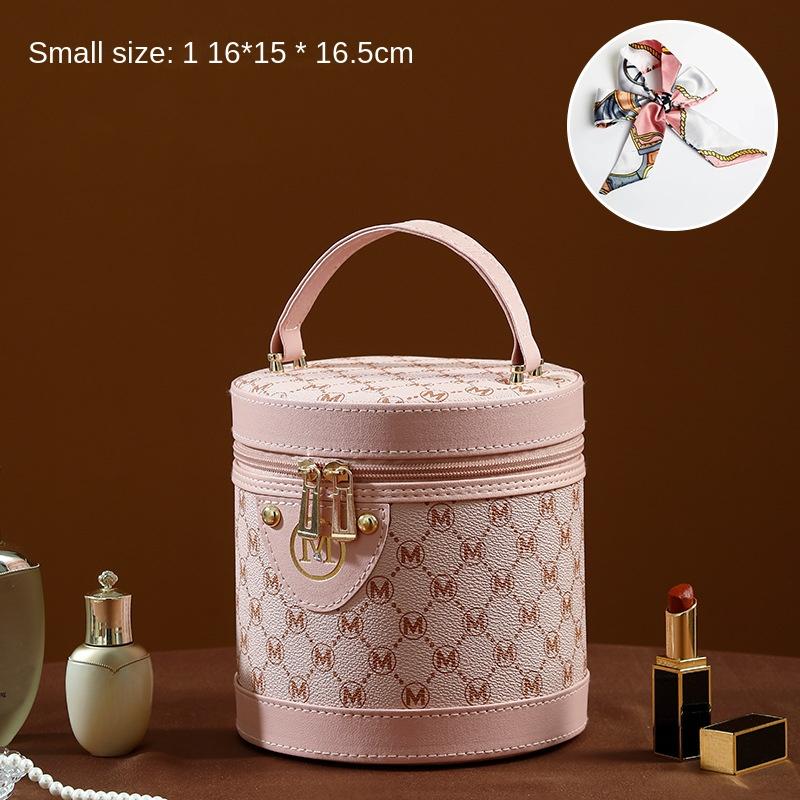 Maillard Color Bucket Bag Kosmetické pouzdro Velkokapacitní kosmetická taška na suvenýry Multifunkční voděodolná přenosná